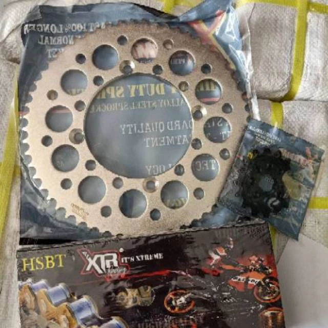 GIR GEAR SET MOTOR KAWASAKI KLX150, D'TRACKER 428H - Image 5