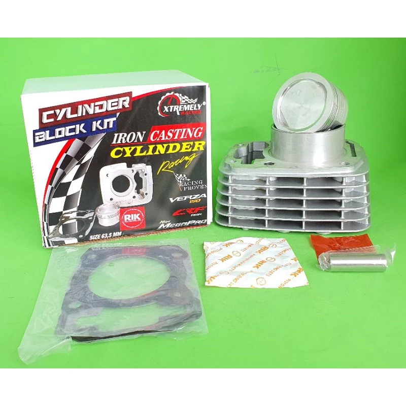 BLOK BOREUP HONDA CRF150L / VERZA/ NEW MEGAPRO 185cc 63.5MM - Image 5
