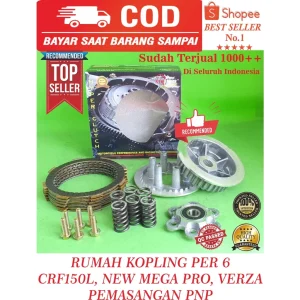RUMAH KOPLING PER 6 CRF 150L / VERZA / NEW MEGA PRO