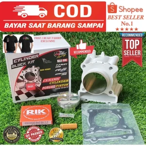 Blok Bore Up Ceramic Yamaha Nmax, Aerox, Lexi, WR155 size 65mm & 66MM
