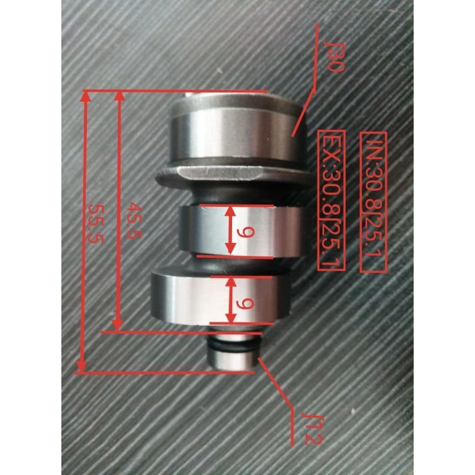 NOKEN AS RACING ( RACING CAMSHAFT ) JUPITER MX / VIXION / MX KING ( BALAP ) - Image 3