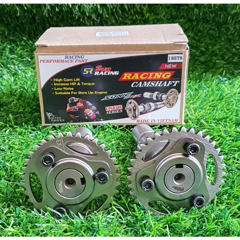 NOKEN AS RACING ( RACING CAMSHAFT ) SONIC 150R / CBR 150R NEW / NEW CB 150R / SUPRA GTR - Image 4