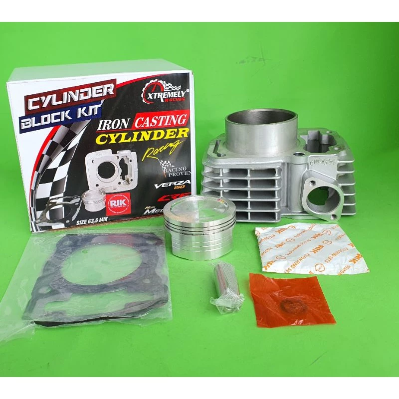 BLOK BOREUP HONDA CRF150L / VERZA/ NEW MEGAPRO 185cc 63.5MM - Image 2