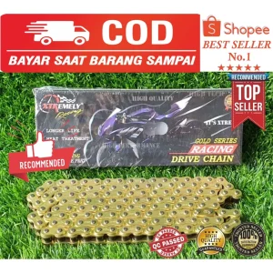 RANTAI MOTOR ( GOLD CHAIN ) 428HSBT-130L XTREME