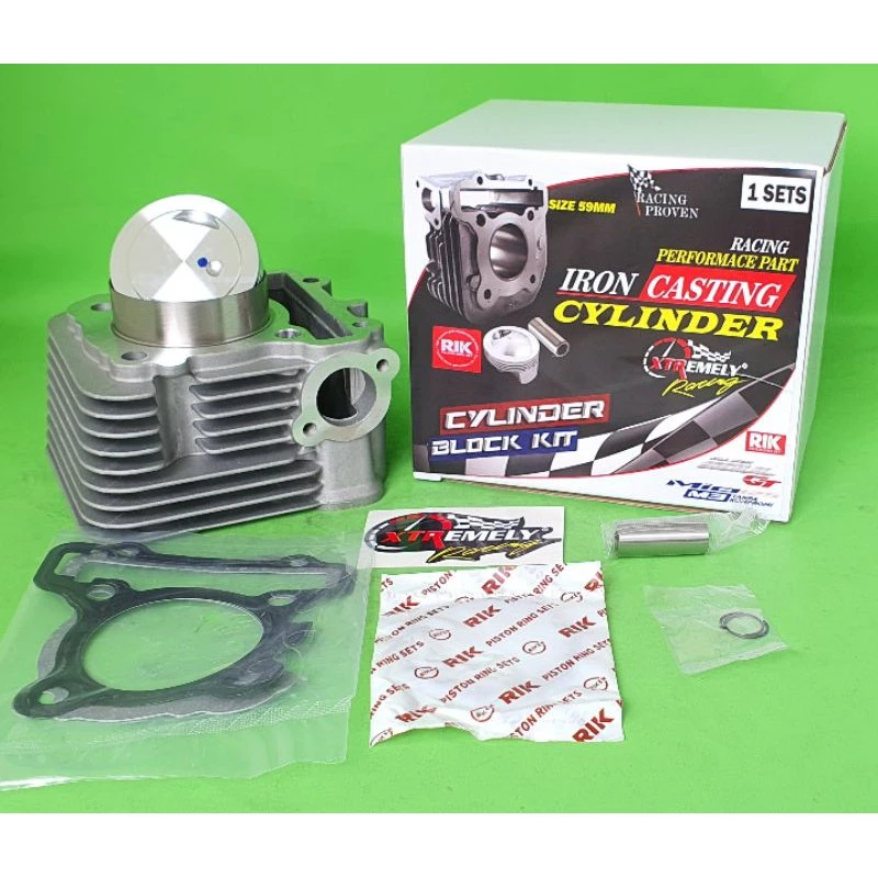 BLOK BORE UP MIO M3 / SOUL GT 125 / X RIDE 125 / FINO 125 - Image 3