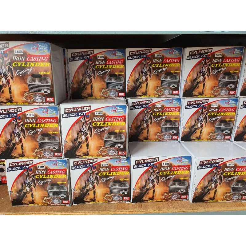 BLOK BORE UP / CYLINDER BORE UP KAWASAKI KLX 150 / D'TRACKER SIZE 63MM ( 180cc ) & 66MM ( 200cc ) - Image 6