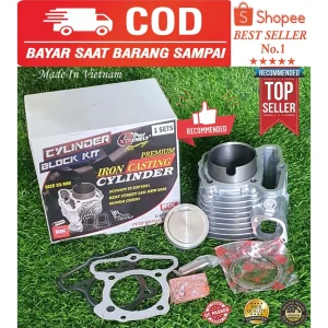 BLOK BORE UP HONDA GENIO, BEAT DELUXE, SCOOPY STREET FI ESP
