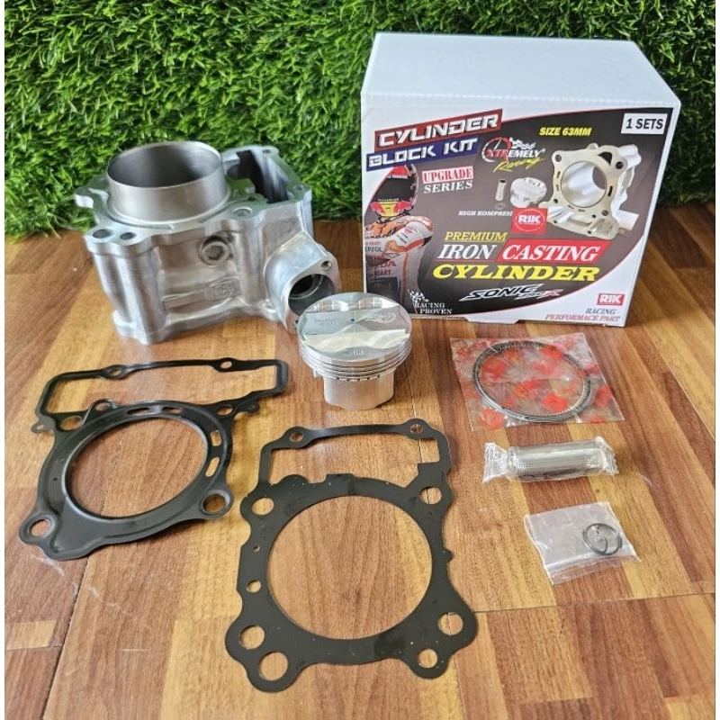 BLOK BORE UP SONIC 150R / SUPRA GTR / NEW CBR 150R / NEW CB 150R SIZE 63MM - Image 3