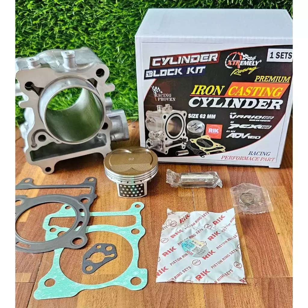 BLOK BORE UP VARIO 125 / VARIO 150 / PCX 150 / PCX 160 / ADV 160 / VARIO 160 62MM ( 175CC ) - Image 9
