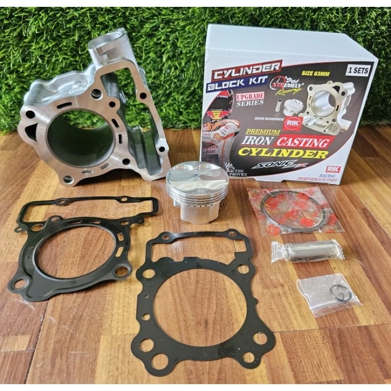 BLOK BORE UP SONIC 150R / SUPRA GTR / NEW CBR 150R / NEW CB 150R SIZE 63MM - Image 4