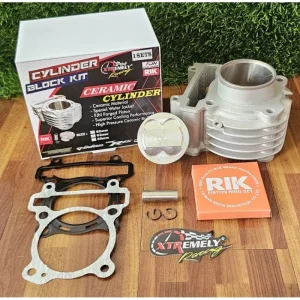 BLOK BORE UP JUPITER MX / VIXION / MX KING KERAMIK ( MODEL SIRIP )