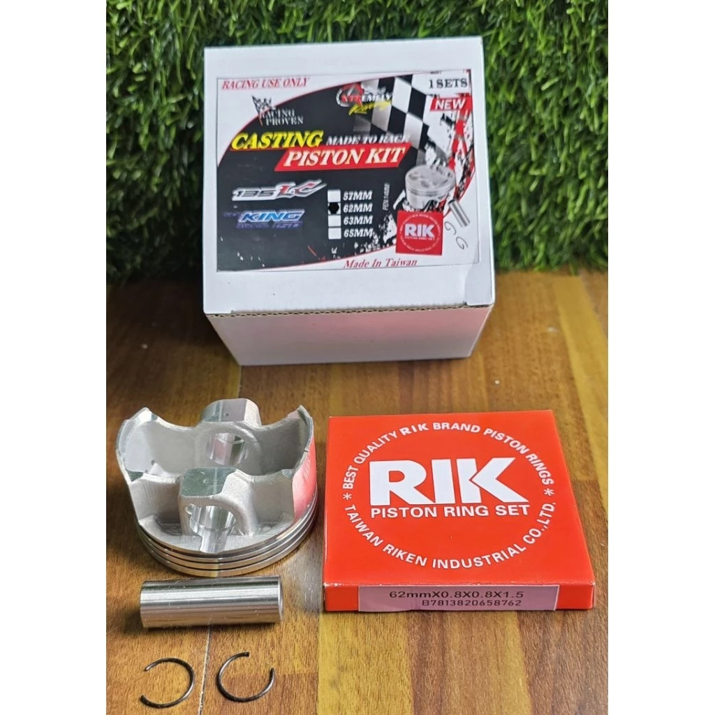 PISTON CASTING JUPITER MX / MX KING / VIXION SIZE 62MM & 63MM - Image 2