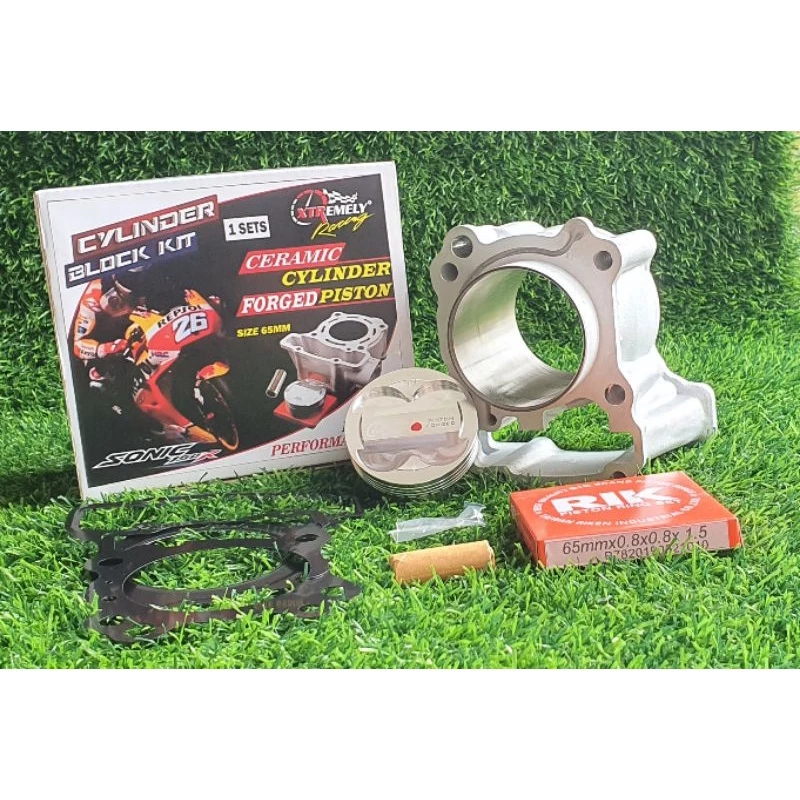 BLOK BORE UP HONDA SONIC / SUPRA GTR / CBR 150R / CB150 SIZE 62M, 63MM & 65MM KERAMIK - Image 3
