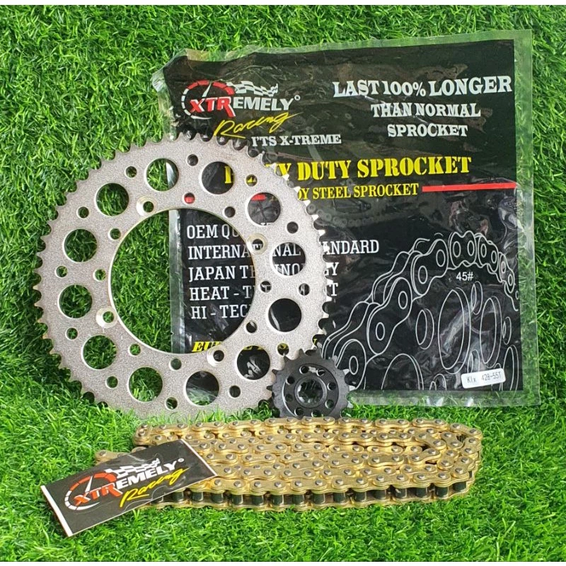 GIR GEAR SET MOTOR KAWASAKI KLX150, D'TRACKER 428H - Image 4