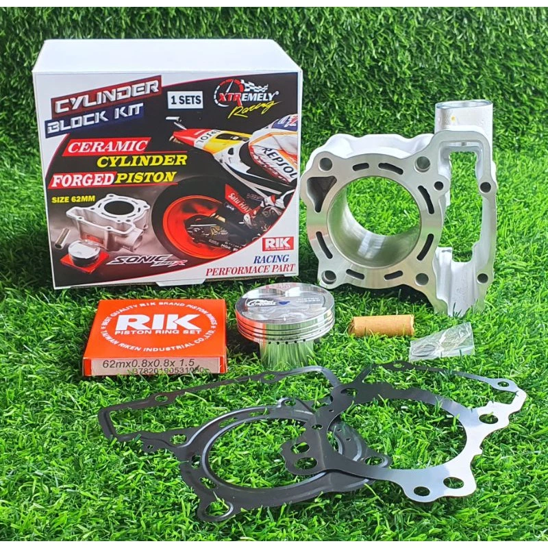 BLOK BORE UP HONDA SONIC / SUPRA GTR / CBR 150R / CB150 SIZE 62M, 63MM & 65MM KERAMIK - Image 9