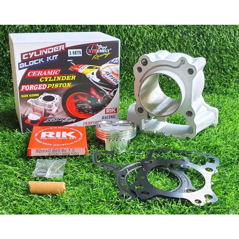 BLOK BORE UP HONDA SONIC / SUPRA GTR / CBR 150R / CB150 SIZE 62M, 63MM & 65MM KERAMIK - Image 6