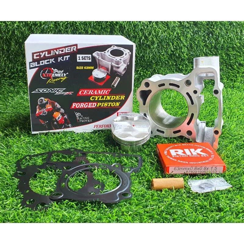 BLOK BORE UP HONDA SONIC / SUPRA GTR / CBR 150R / CB150 SIZE 62M, 63MM & 65MM KERAMIK - Image 4