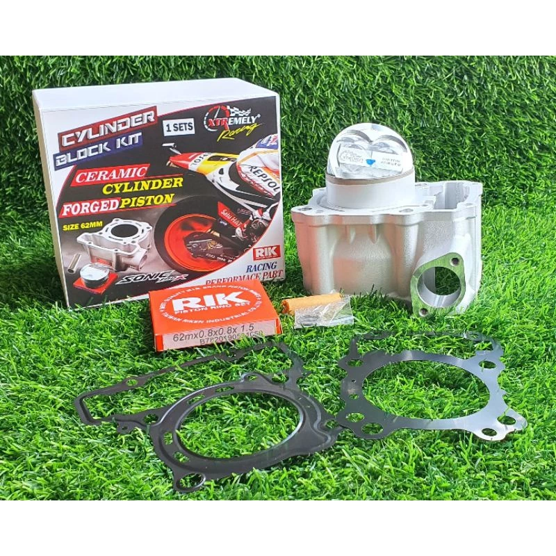 BLOK BORE UP HONDA SONIC / SUPRA GTR / CBR 150R / CB150 SIZE 62M, 63MM & 65MM KERAMIK - Image 7